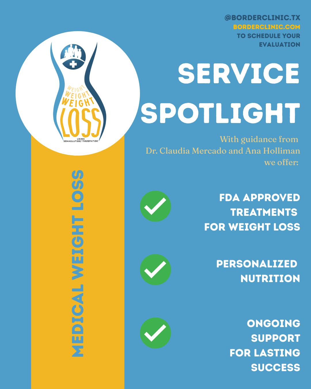 Medical Weight Loss Program in Laredo, Zapata & Kansas